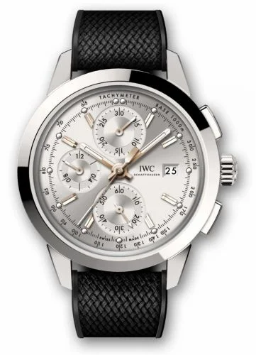 IWC Ingenieur Chronograph Custom Stainless Steel / Silver-Gold / Rubber IW3808-AK (IW3808AK)
